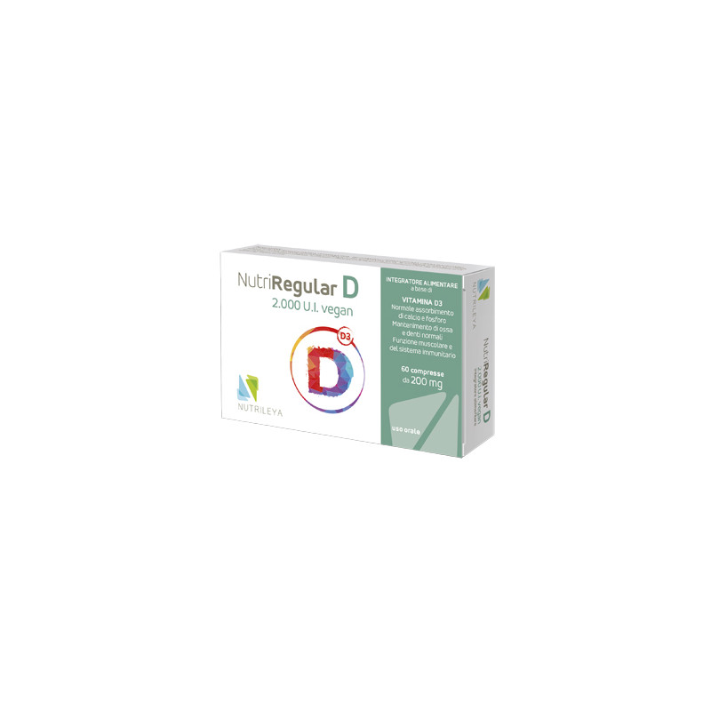 NUTRIREGULAR D 2000UI VEG60CPR NUTRILEYA