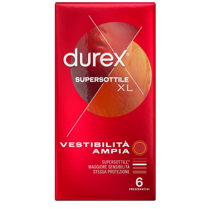 DUREX SUPERSOTTILE XL 6PZ 