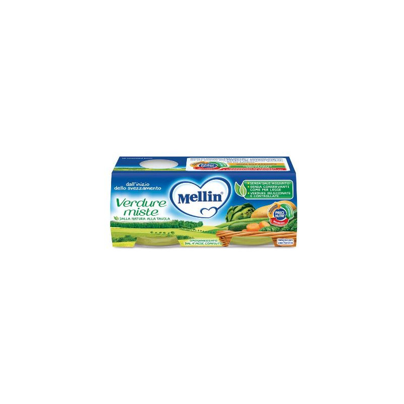 MELLIN OMOG VERDURE 2X80G MELLIN