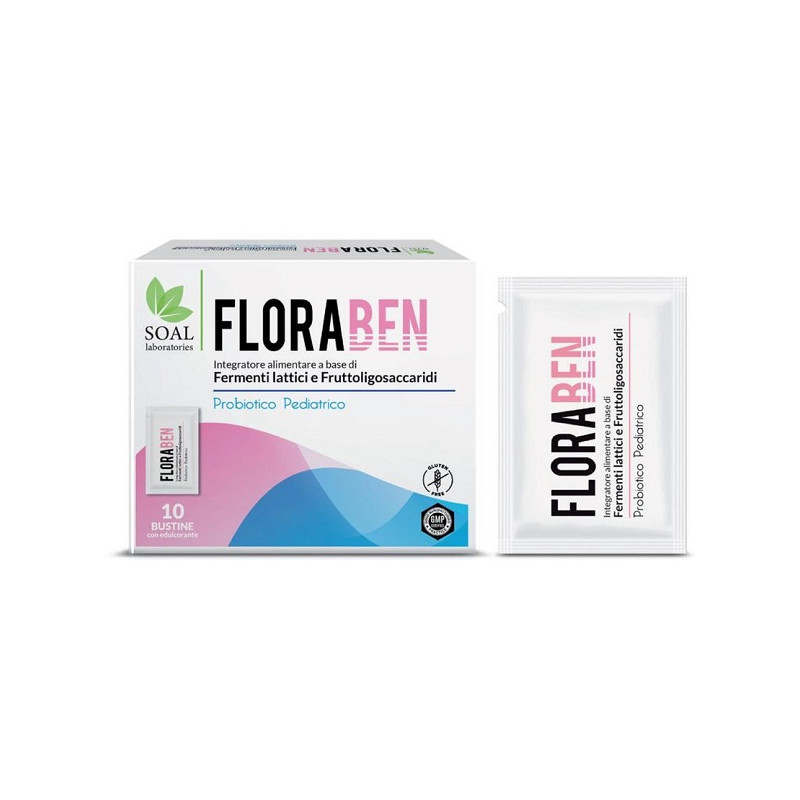 FLORABEN PEDIATRICO 10BUST 