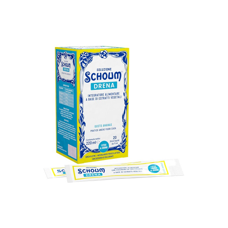 SOLUZIONE SCHOUM DRENA 20STICK SOLUZIONE SCHOUM