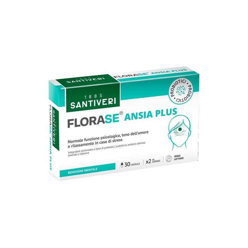 FLORASE ANSIA PLUS 30CPS SANTIVERI VIGOR IN FORMA