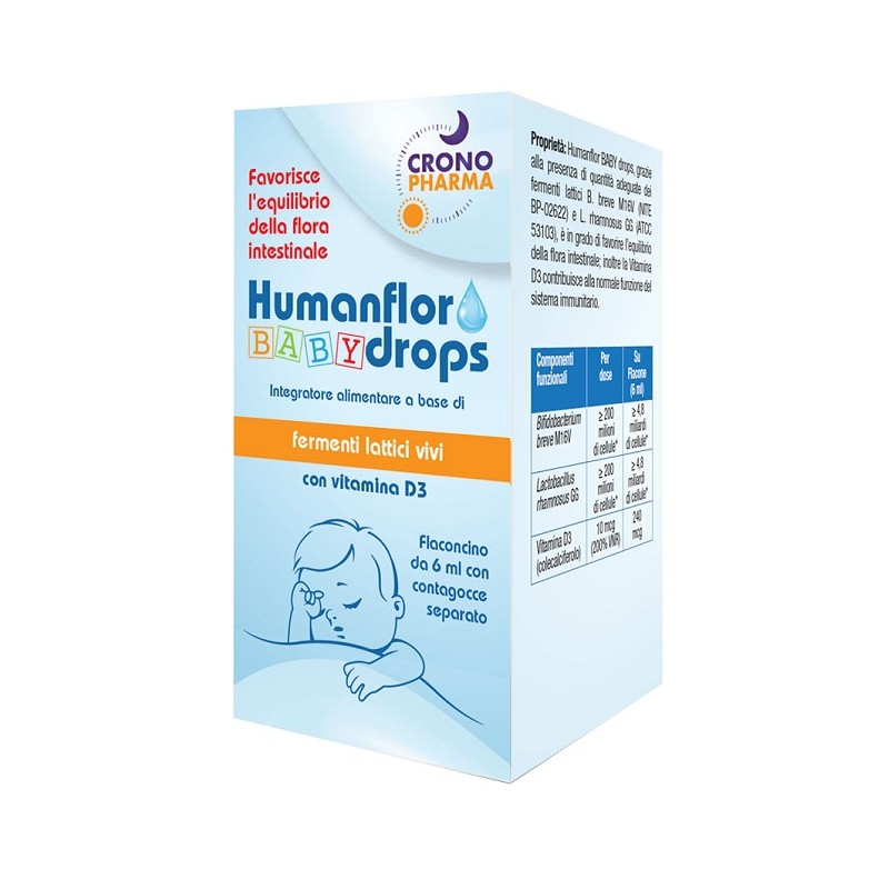 HUMANFLOR BABY DROPS 1FL 6ML 