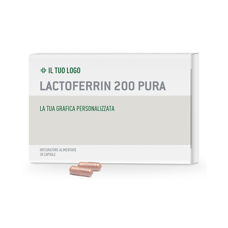 LACTOFERRIN 200 PURA 30CPS PHYTO