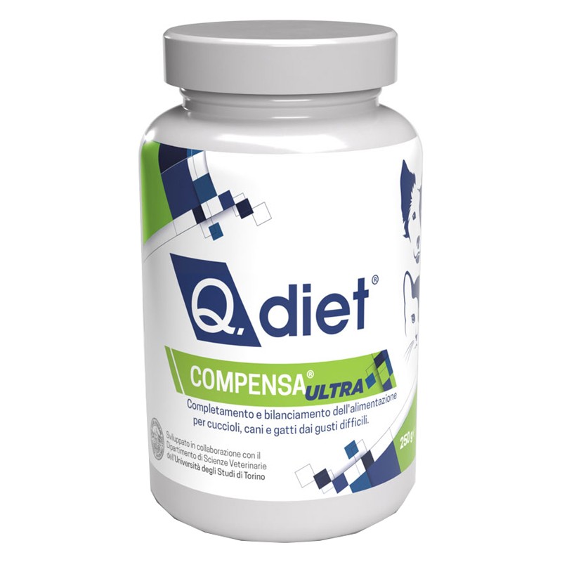 Q DIET COMPENSA ULTRA 250G Q VET