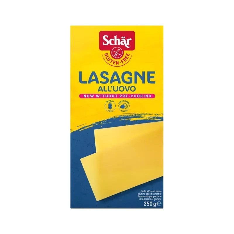 SCHAR PASTA LASAGNE 250G SCHAR