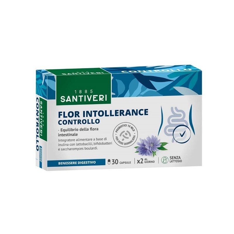 FLOR INTOLLERANCE CONTROL30CPS SANTIVERI VIGOR IN FORMA