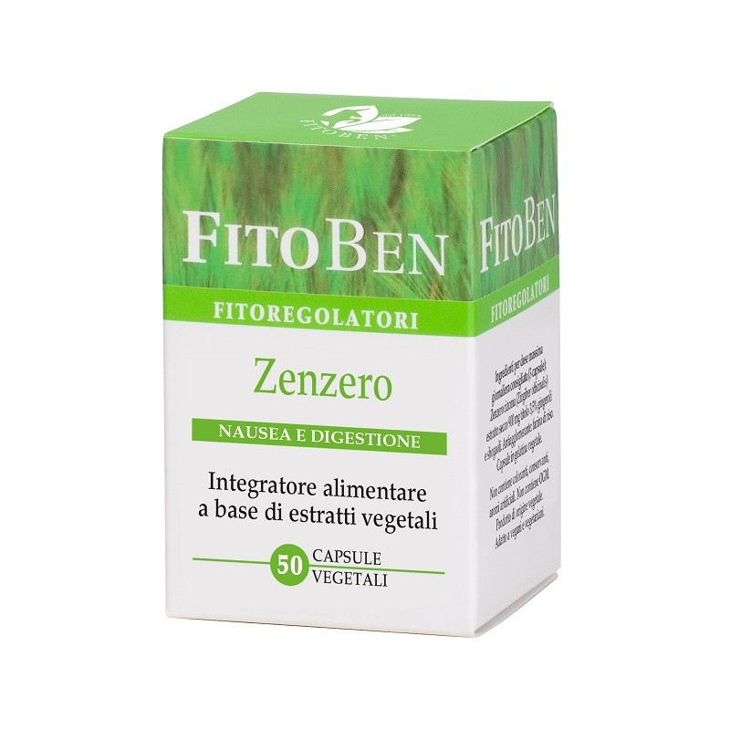 ZENZERO 50CPS VEGETALI FITOBEN