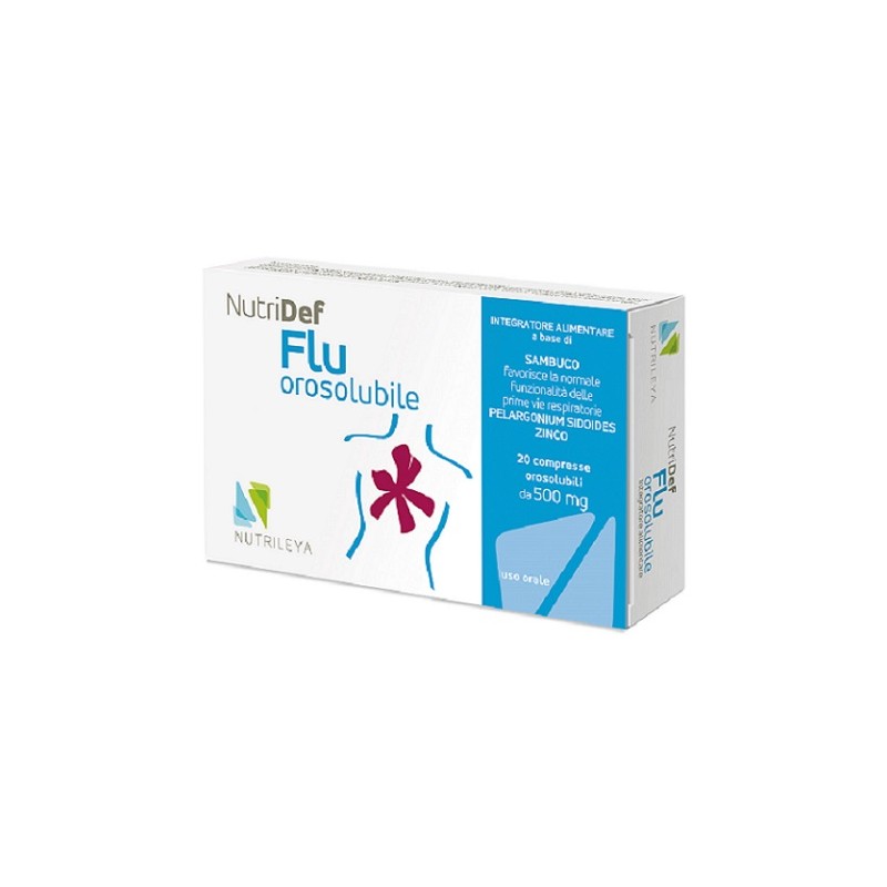 NUTRIDEF FLU OROSOLUBILE 20CPR NUTRILEYA