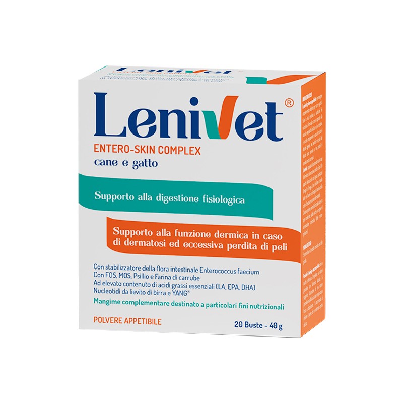 LENIVET ENTERO SKIN COMP20BUST ROYDERMAL CHITOSOL