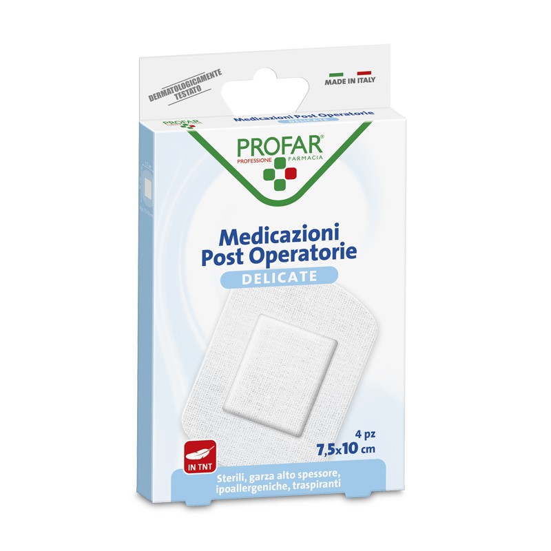 PROFAR MED POSTOP 7,5X10CM 4PZ PROFAR OCCHI