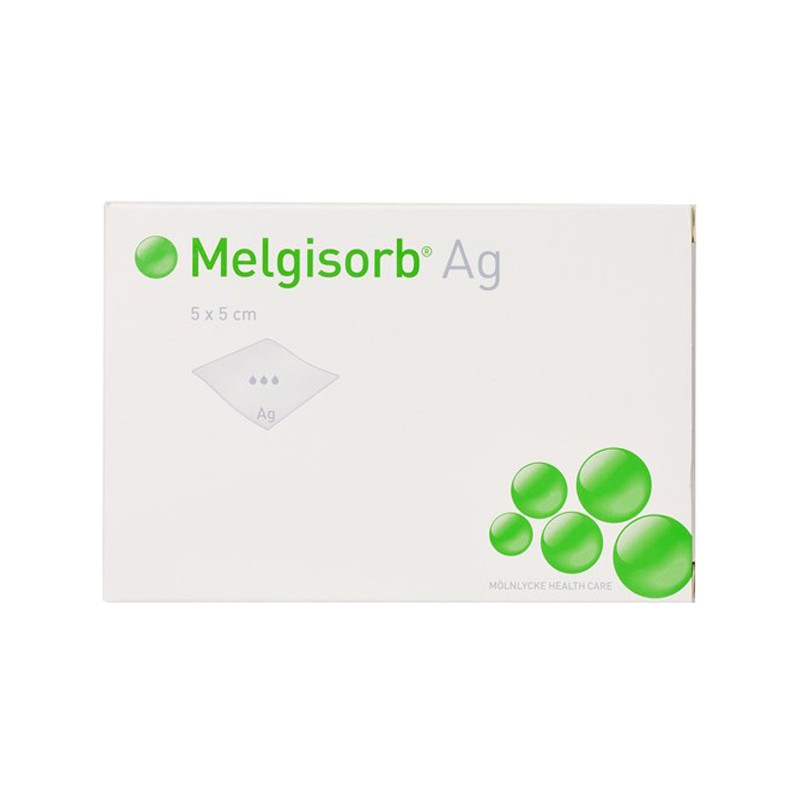 MELGISORB AG MEDICAZIONE 5X5CM 