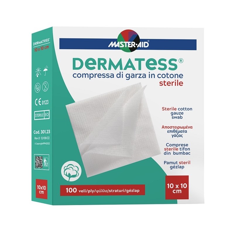 DERMATESS COT GARZA 10X10 100V PIETRASANTA PHARMA