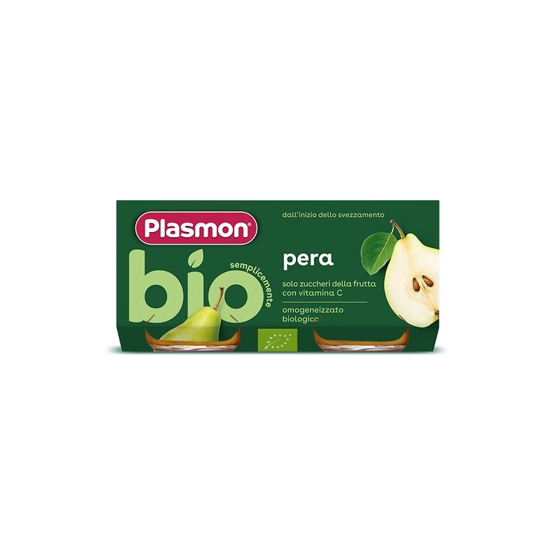 PLASMON OMOG PERA BIO 2X80G PLASMON