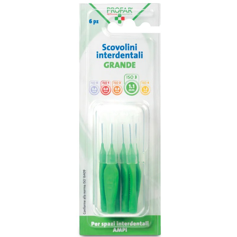 PROFAR SCOVOLINI VERDE 1,1 6PZ PROFAR OCCHI