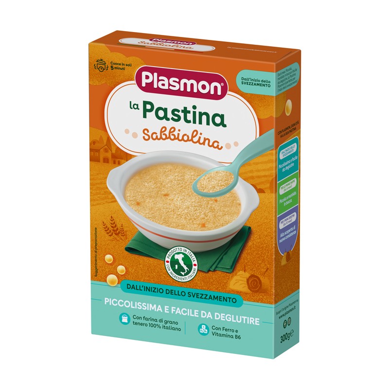 PLASMON PASTA SABBIOLINA 300G PLASMON