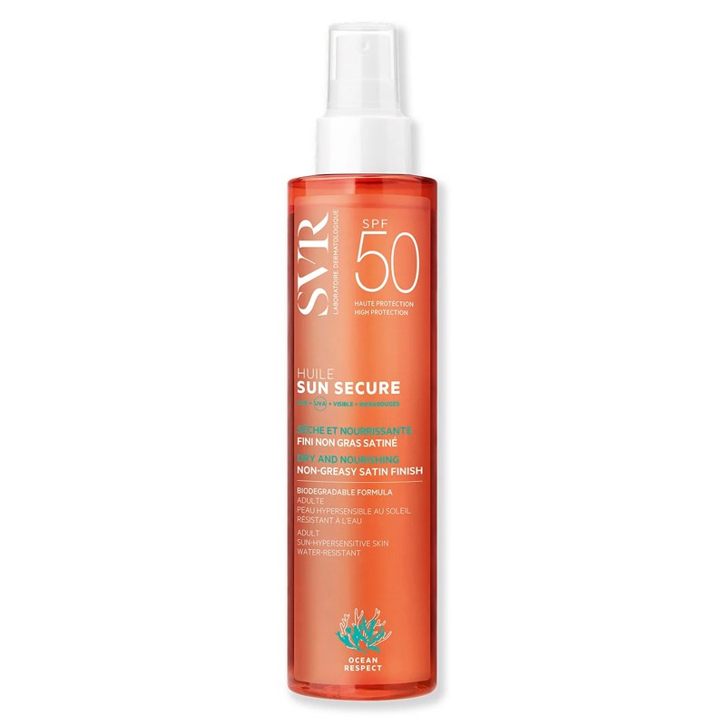 SUN SECURE HUILE SECHE SPF50+N SVR