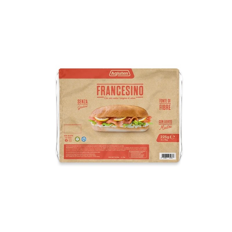 AGLUTEN IL FRANCESINO 225G AGLUTEN