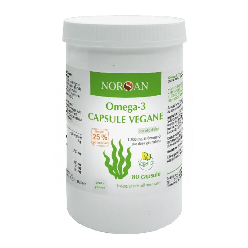 NORSAN OMEGA 3 VEGANO 80CPS 