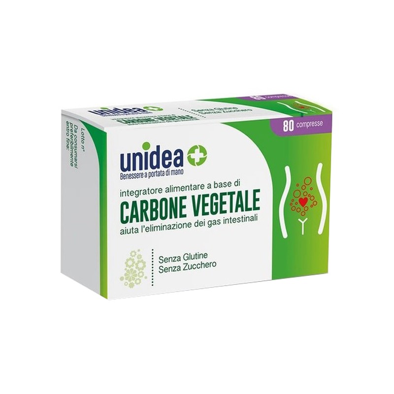 UNIDEA CARBONE VEGETALE 80CPR 