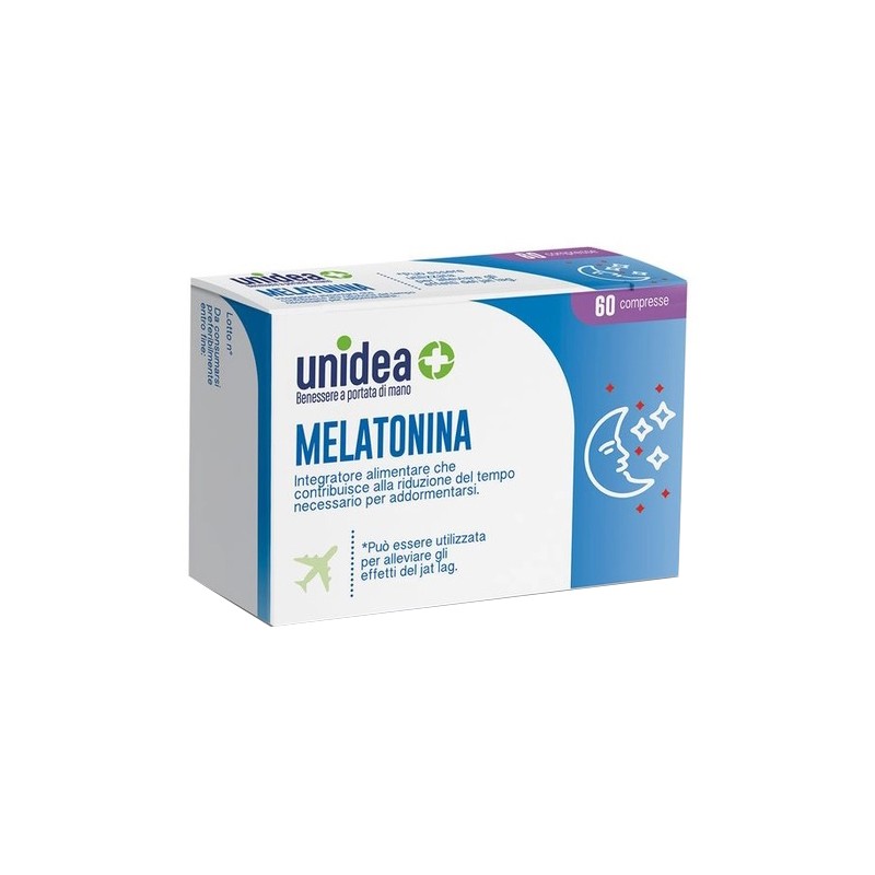 UNIDEA MELATONINA 1MG 60CPR 