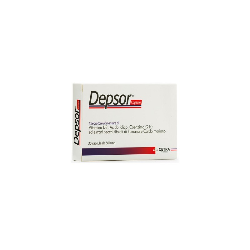 DEPSOR 30CPS 500MG 