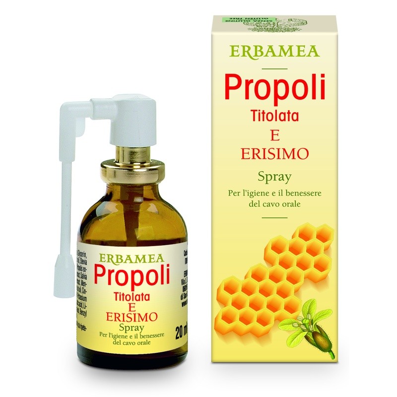 PROPOLI ERISIMO TITOLATA SPRAY ERBAMEA