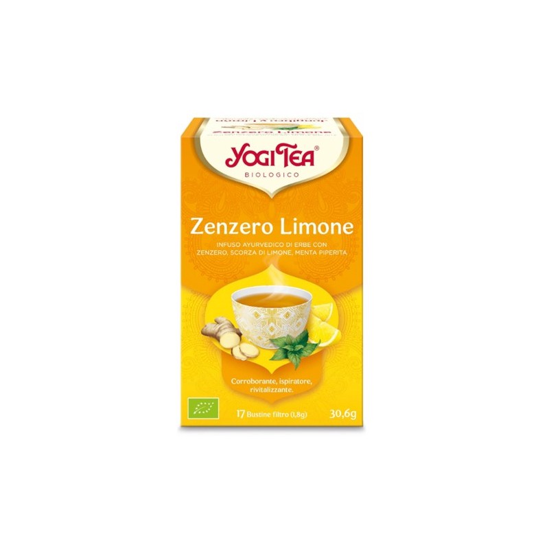 YOGI TEA ZENZERO LIMONE 30,6G YOGI TEA