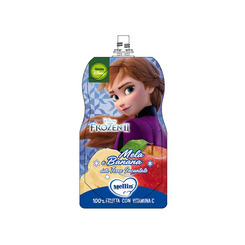 POUCH DISNEY FROZEN MELA/BANAN MELLIN