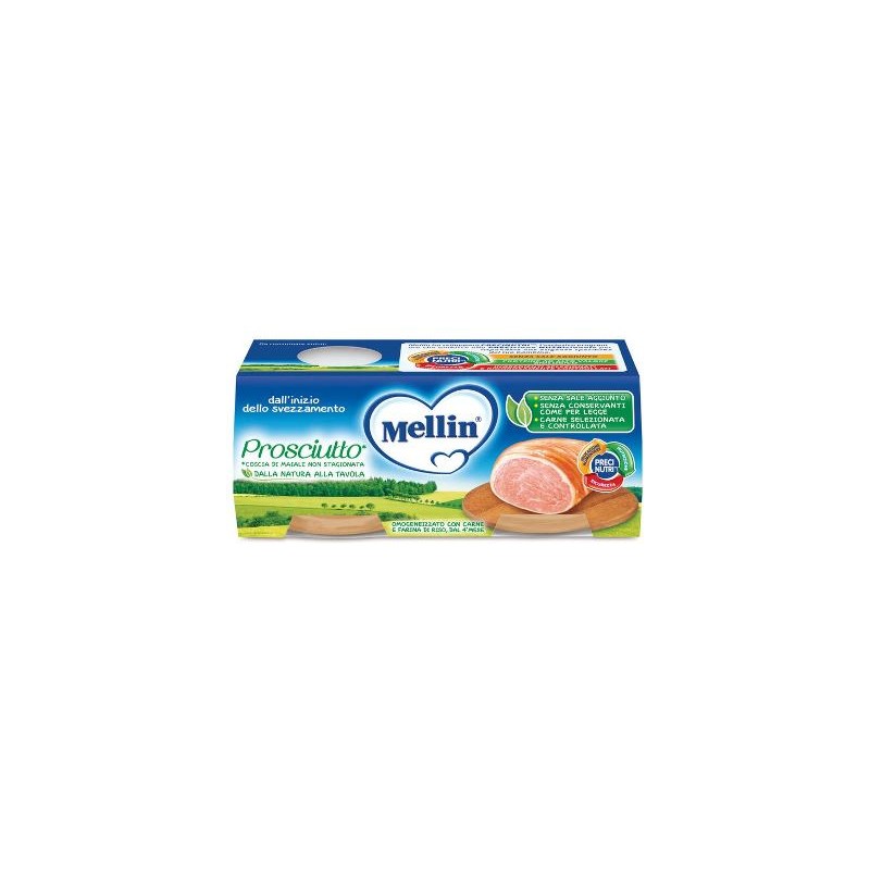 MELLIN OMOG PROSCIUTTO 2X120G MELLIN