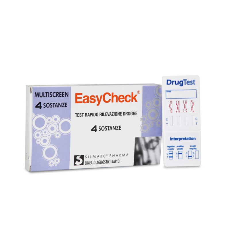 EASYCHECK TEST DROGHE 4 SOST C 