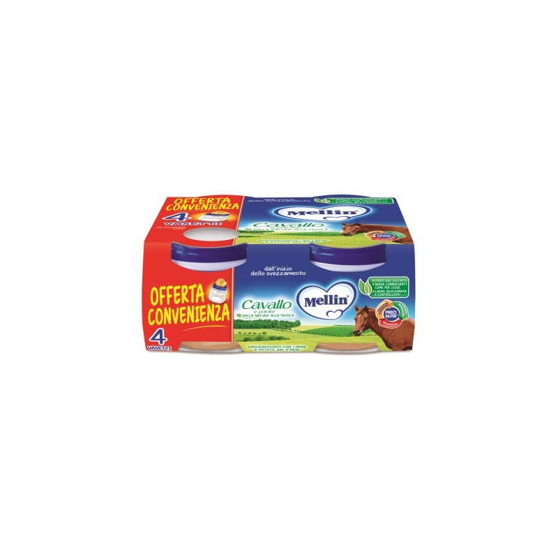 MELLIN OMOG CAVALLO 4X80G 