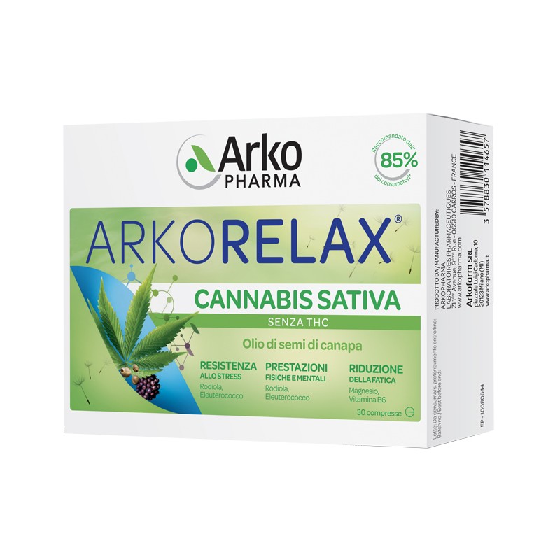 ARKORELAX CANNABIS SATIVA30CPR 