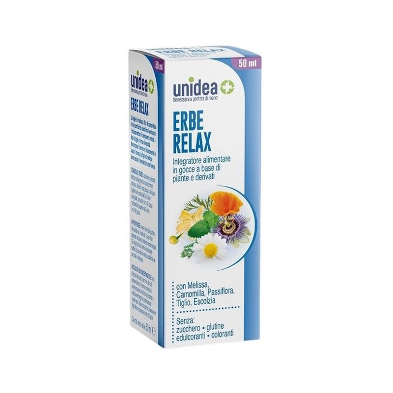 UNIDEA ERBE RELAX 50ML GOCCE UNICO UNIDEA