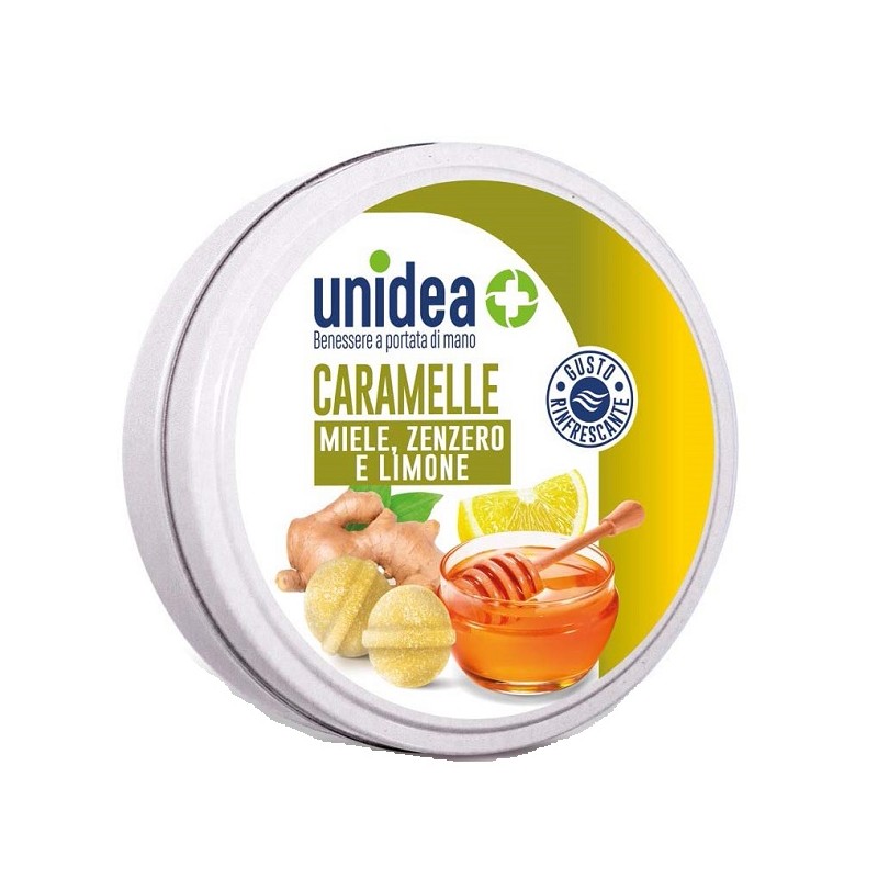 UNIDEA CARAM MIELE/ZENZERO 40G UNICO UNIDEA