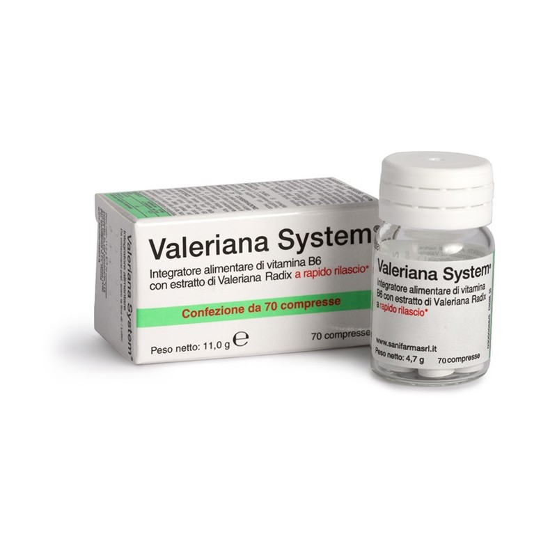 VALERIANA SYSTEM 70CPR VALERIANA SYSTEM