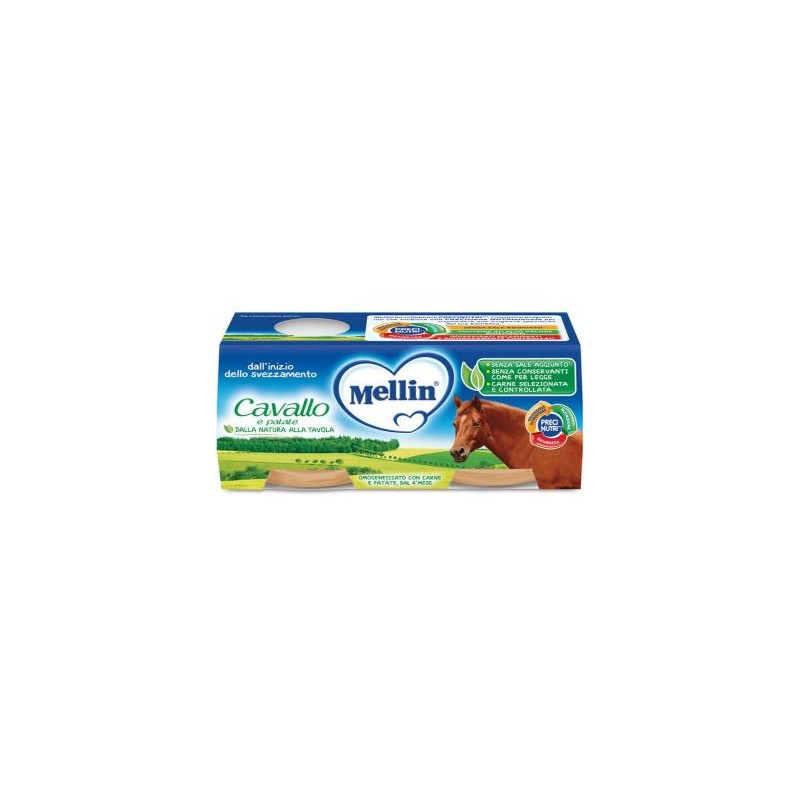 MELLIN OMOG CAVALLO 2X80G MELLIN