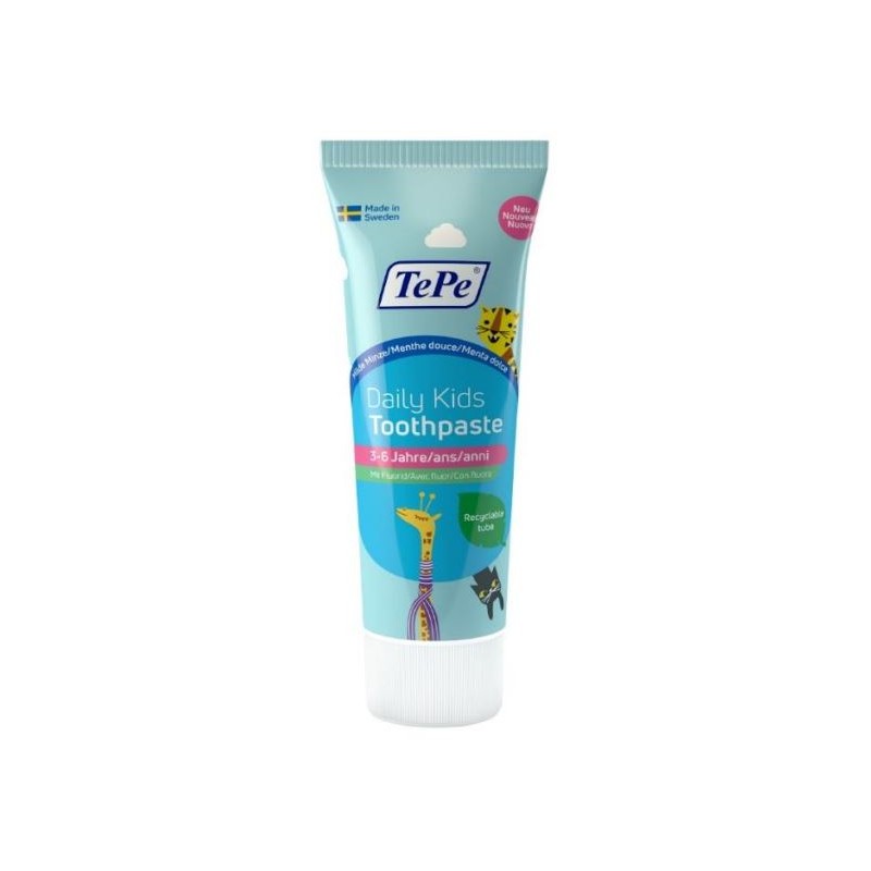 TEPE DAILY KIDS DENTIF 75ML TEPE ANGLE