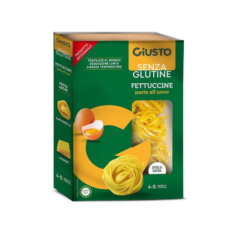 GIUSTO S/G FETTUCCINE UOVO250G GIUSTO APROTEICO