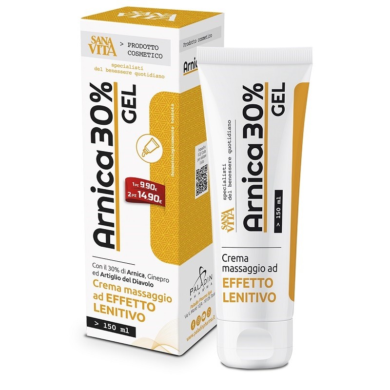 SANAVITA ARNICA GEL 30% 150ML 