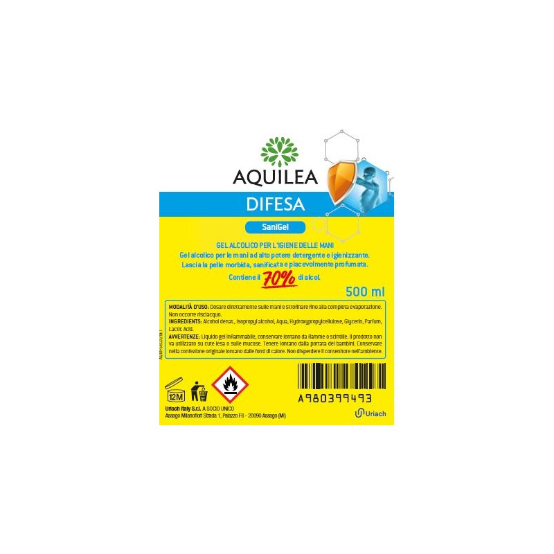 AQUILEA DIFESA SANIGEL 500ML AQUILEA FLU