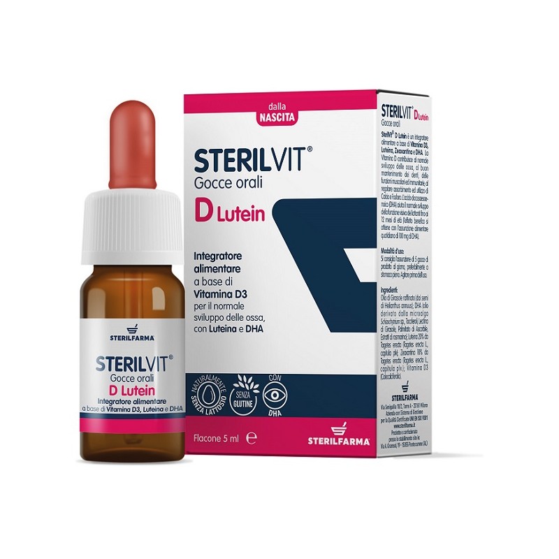 STERILVIT D LUTEIN DHA GTT 5ML 