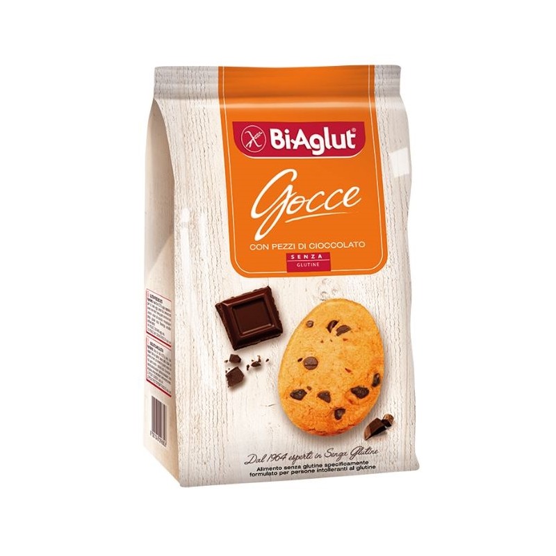 BIAGLUT BISCOTTO GOCCE 200G BIAGLUT