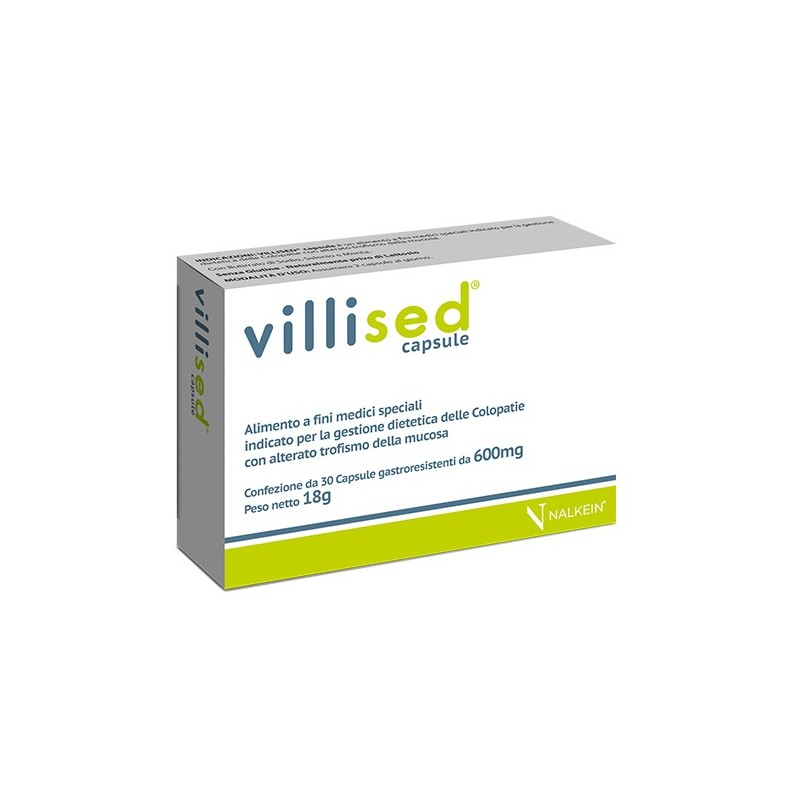 VILLISED 30CPS GASTRORESISTENT NALKEIN PHARMA