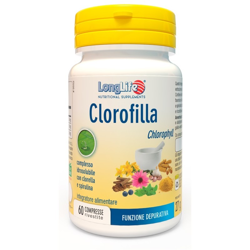 LONGLIFE CLOROFILLA 60CPR LONG LIFE