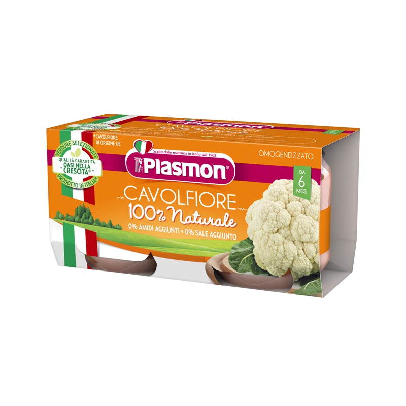 PLASMON OMOG CAVOLFIORE 2X80G 