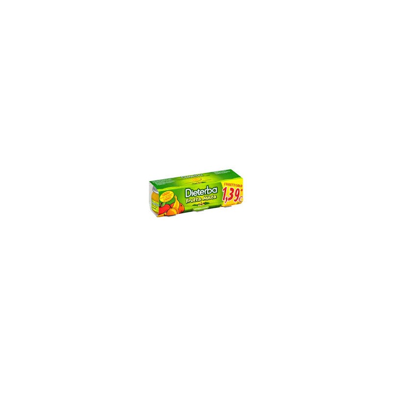 DIETERBA OMOG FRUTTA MIS 3X80G DIETERBA