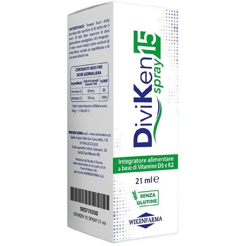 DIVIKEN 15 SPRAY 21ML WIKENFARMA