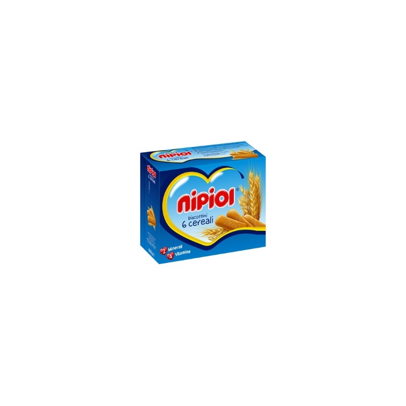 NIPIOL BISCOTTINI 6 CRL 800G NIPIOL