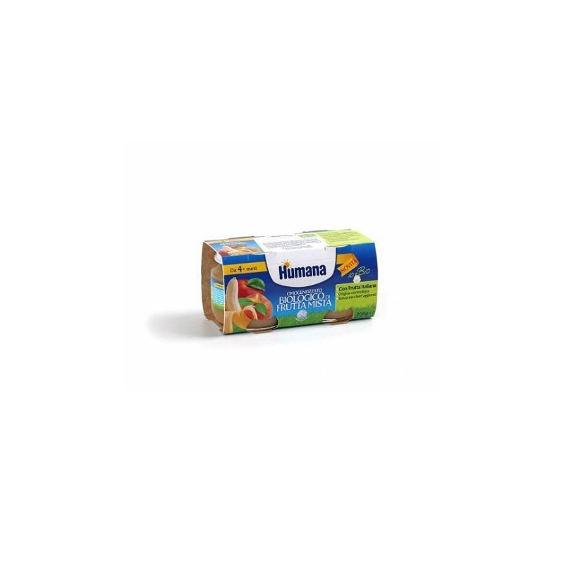 HUMANA OMOG FRU MIS BIO 2X100G HUMANA